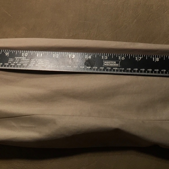 BANANA REPUBLIC Brushed Cotton SPRING COAT RAINCOAT, Tan/Khaki NWOT, Size M - Picture 7 of 11